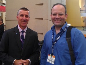 Doug Woods and Peter Bagwell at IMTS 2012