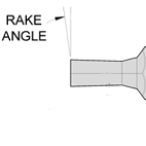 Hex Rotary Broach Custom Rake Angle