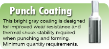 Punch Coating for Rotary Broaches